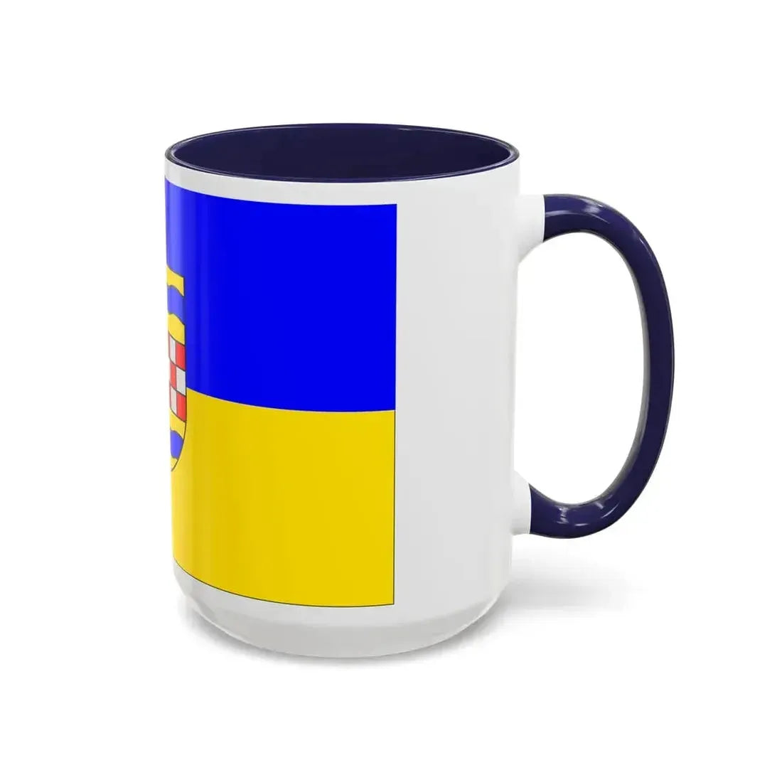Flag of Ennepe Ruhr 2 Germany - Accent Coffee Mug - Go Mug Yourself