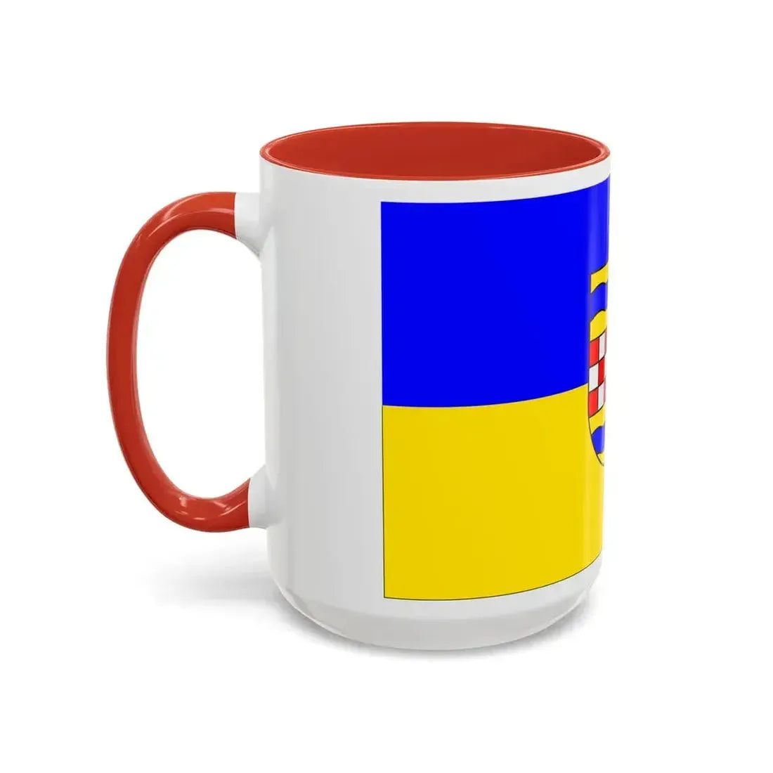 Flag of Ennepe Ruhr 2 Germany - Accent Coffee Mug - Go Mug Yourself