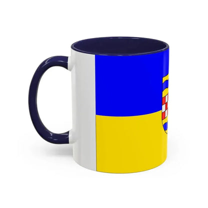 Flag of Ennepe Ruhr 2 Germany - Accent Coffee Mug - Go Mug Yourself