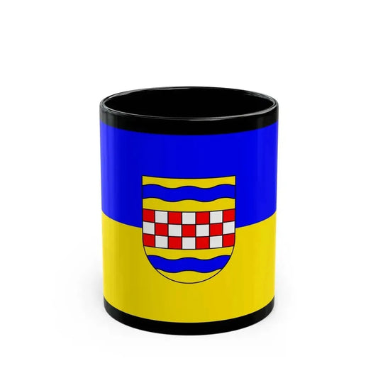 Flag of Ennepe Ruhr 2 Germany - Black Coffee Mug 11oz - Go Mug Yourself