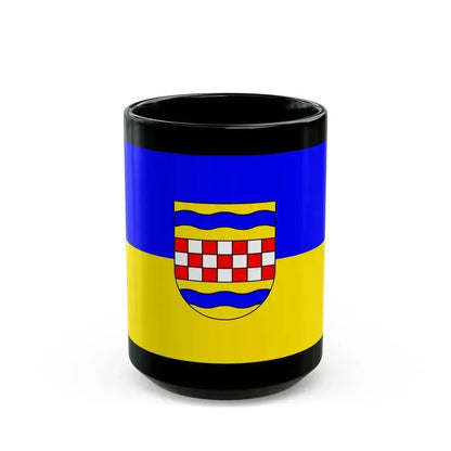 Flag of Ennepe Ruhr 2 Germany - Black Coffee Mug 15oz - Go Mug Yourself
