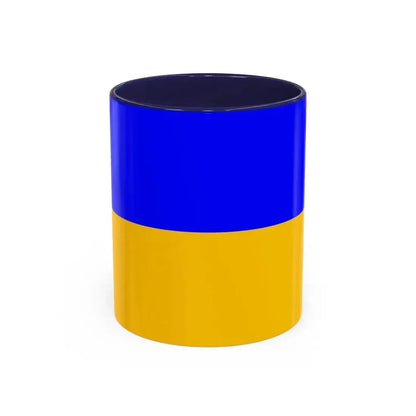 Flag of Ennepe Ruhr Germany - Accent Coffee Mug 11oz Navy - Go Mug Yourself
