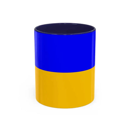 Flag of Ennepe Ruhr Germany - Accent Coffee Mug 11oz Navy - Go Mug Yourself