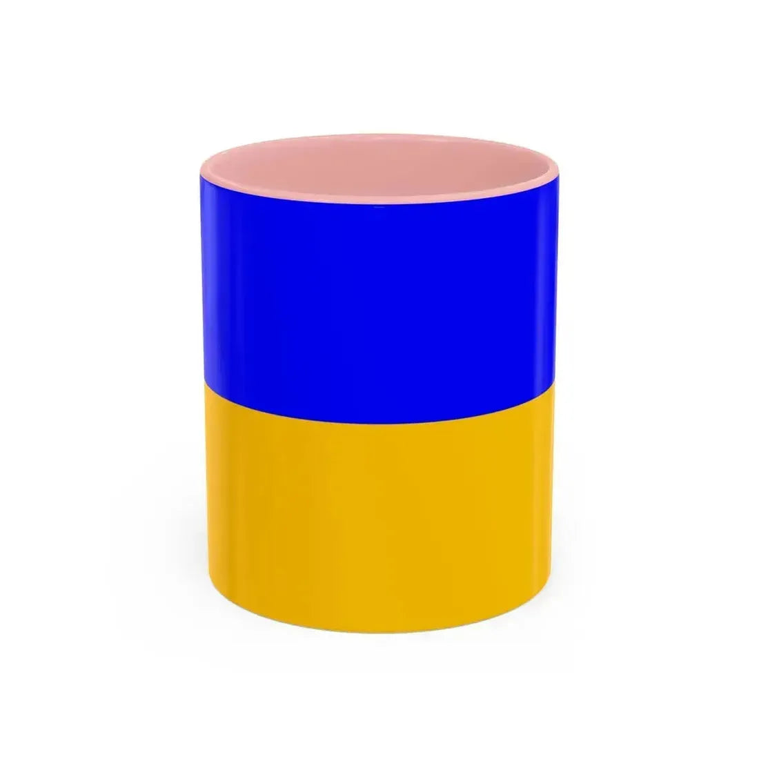 Flag of Ennepe Ruhr Germany - Accent Coffee Mug 11oz Pink - Go Mug Yourself
