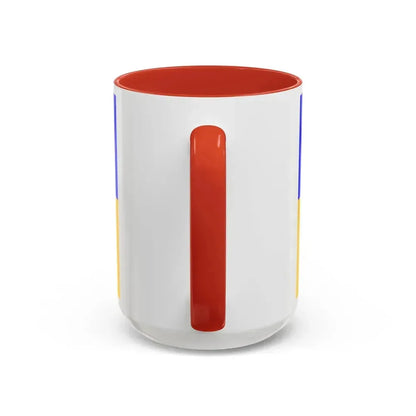 Flag of Ennepe Ruhr Germany - Accent Coffee Mug - Go Mug Yourself