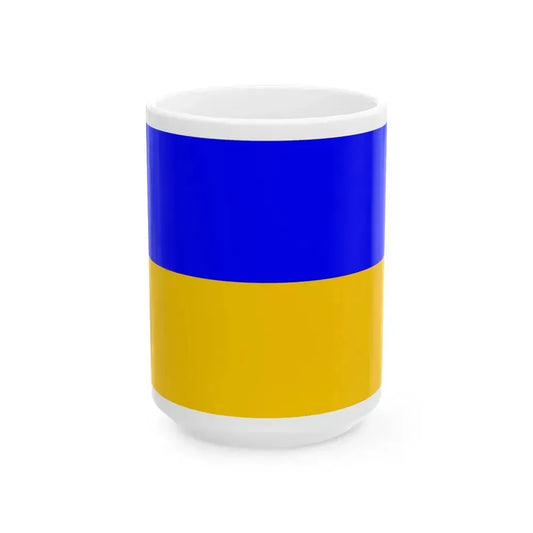 Flag of Ennepe Ruhr Germany - White Coffee Mug 15oz - Go Mug Yourself