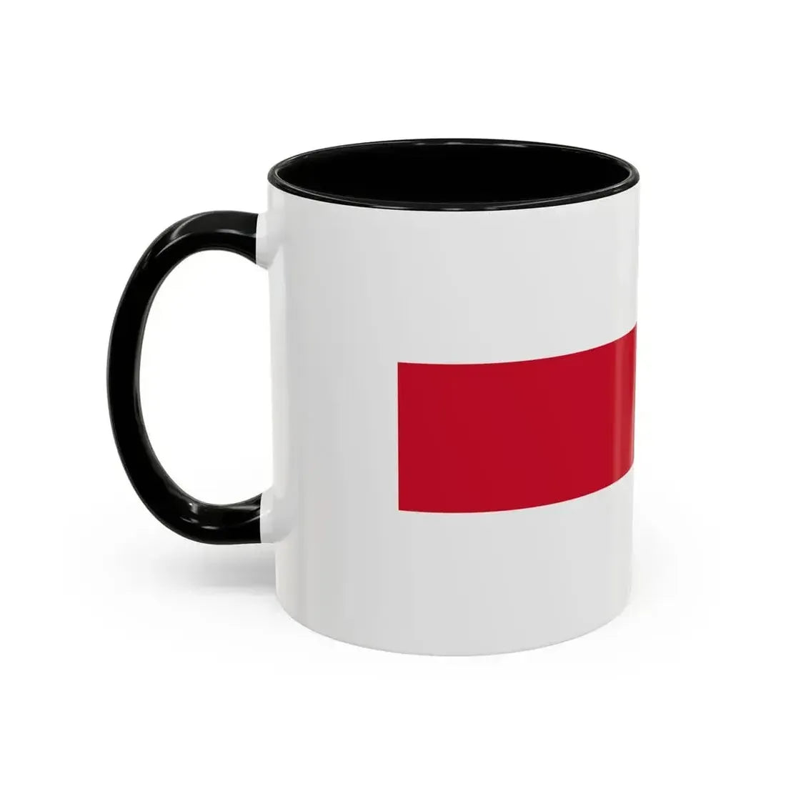 Flag of Enschede the largest city of the Twente region and the province of Overijssel Netherlands - Accent Coffee Mug - Go Mug Yourself
