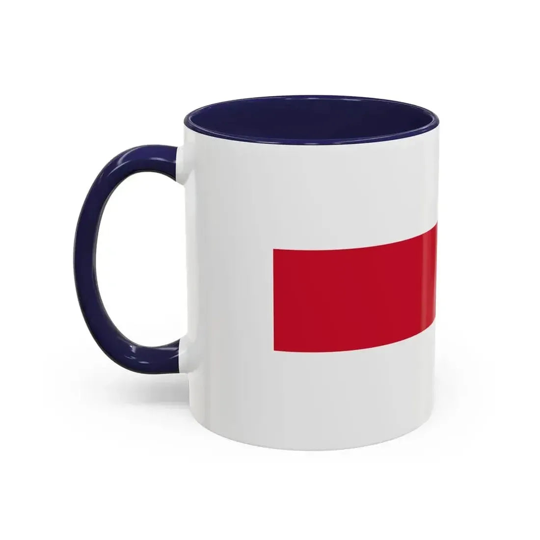 Flag of Enschede the largest city of the Twente region and the province of Overijssel Netherlands - Accent Coffee Mug - Go Mug Yourself
