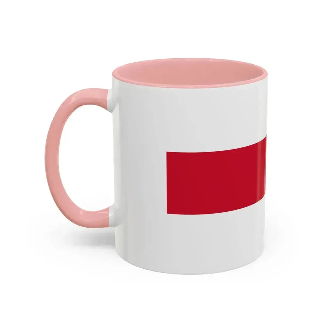Flag of Enschede the largest city of the Twente region and the province of Overijssel Netherlands - Accent Coffee Mug - Go Mug Yourself