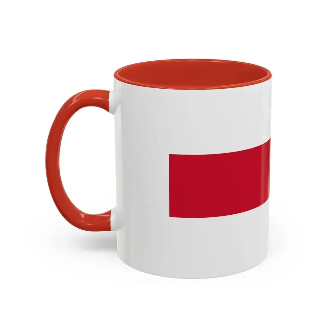 Flag of Enschede the largest city of the Twente region and the province of Overijssel Netherlands - Accent Coffee Mug - Go Mug Yourself