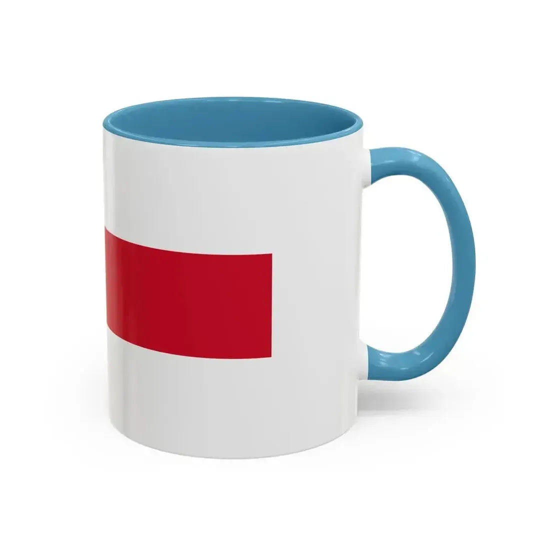 Flag of Enschede the largest city of the Twente region and the province of Overijssel Netherlands - Accent Coffee Mug - Go Mug Yourself
