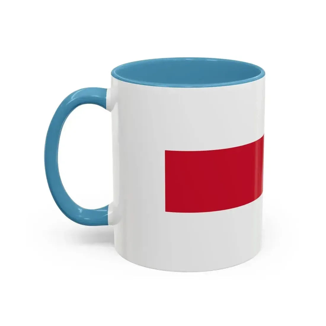 Flag of Enschede the largest city of the Twente region and the province of Overijssel Netherlands - Accent Coffee Mug - Go Mug Yourself