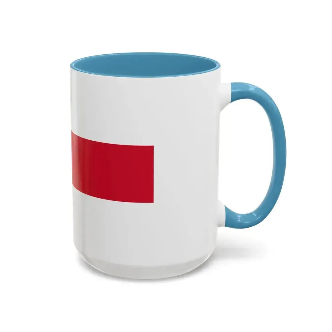 Flag of Enschede the largest city of the Twente region and the province of Overijssel Netherlands - Accent Coffee Mug - Go Mug Yourself