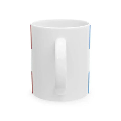 Flag of Entre Rios 1833-1853 (Argentina) White Coffee Mug - Go Mug Yourself