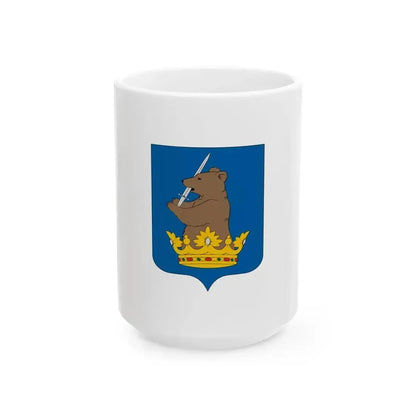 Flag of Enying (Hungary) White Coffee Mug 15oz - Go Mug Yourself