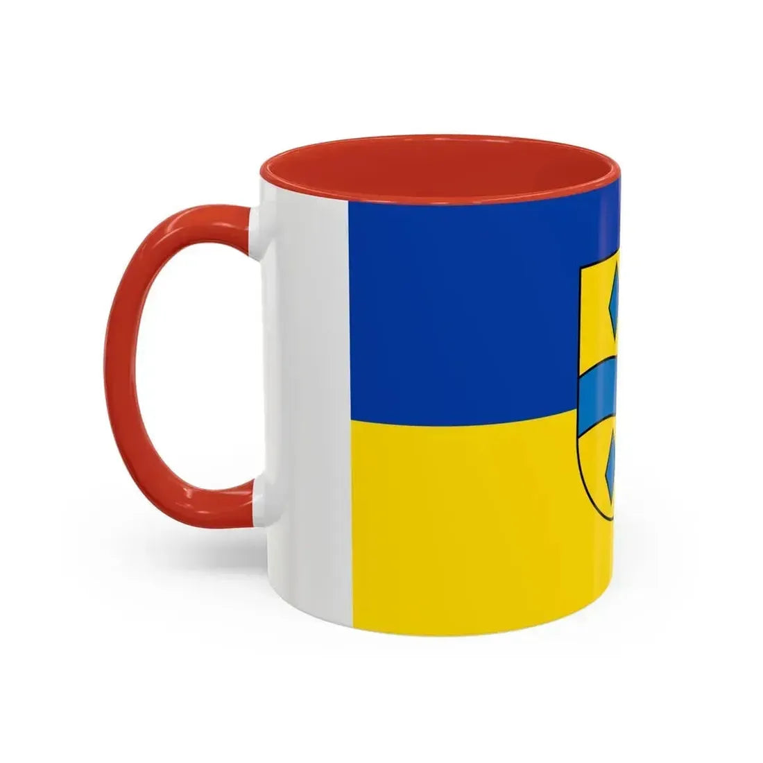 Flag of Enzkreis Germany - Accent Coffee Mug - Go Mug Yourself