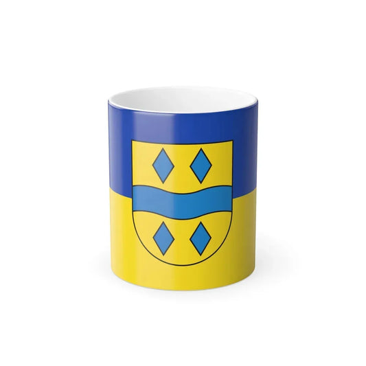 Flag of Enzkreis Germany - Color Changing Coffee Mug 11oz - Go Mug Yourself