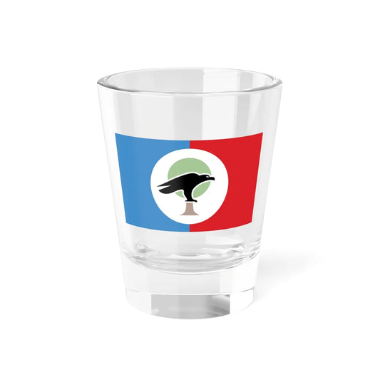 Flag of Ephraim Utah (United States) Shot Glass 1.5oz 1.5oz - Go Mug Yourself