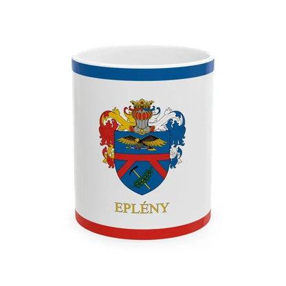 Flag of Epleny (Hungary) White Coffee Mug 11oz - Go Mug Yourself