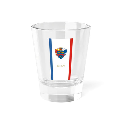 Flag of Epleny vertical (Hungary) Shot Glass 1.5oz 1.5oz - Go Mug Yourself