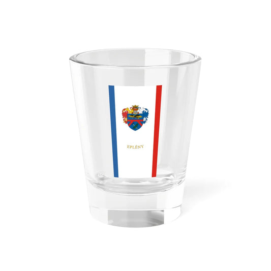 Flag of Epleny vertical (Hungary) Shot Glass 1.5oz 1.5oz - Go Mug Yourself