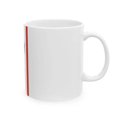 Flag of Epleny vertical (Hungary) White Coffee Mug - Go Mug Yourself