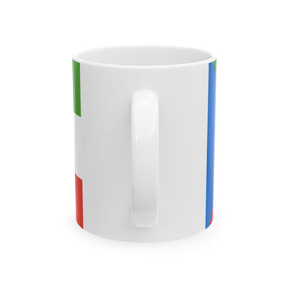 Flag of Equatorial Guinea 1973-1979 (Equatorial Guinea) White Coffee Mug-Go Mug Yourself