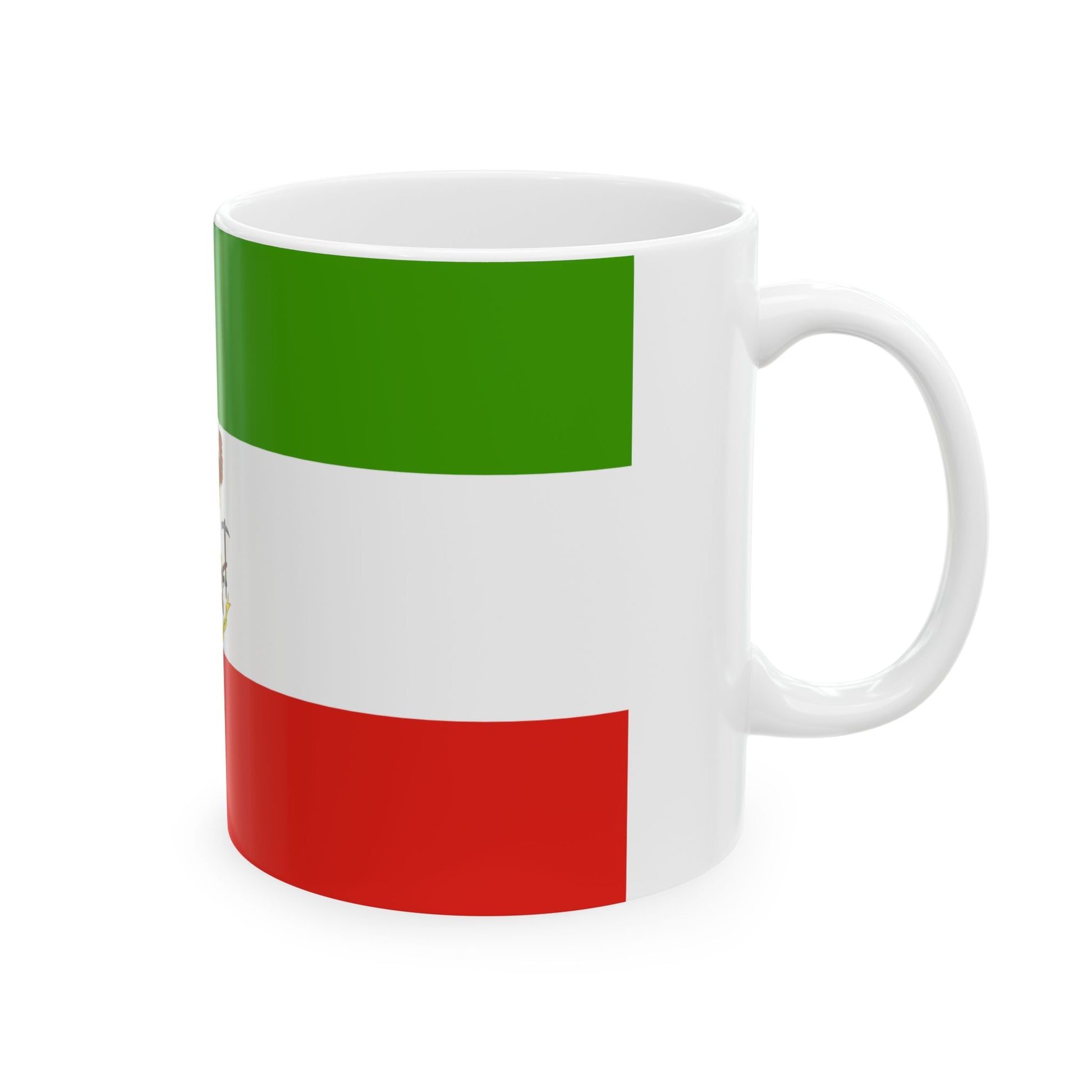 Flag of Equatorial Guinea 1973-1979 (Equatorial Guinea) White Coffee Mug-Go Mug Yourself