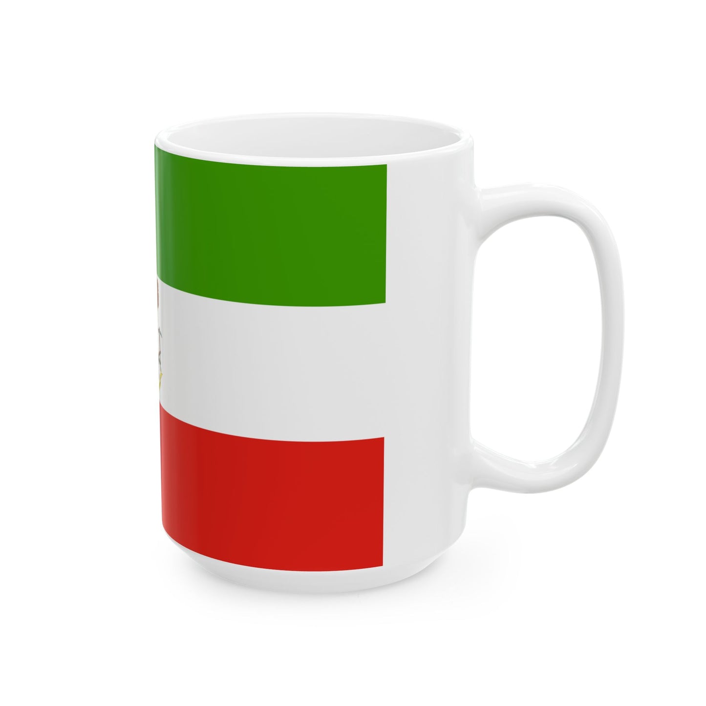 Flag of Equatorial Guinea 1973-1979 (Equatorial Guinea) White Coffee Mug-Go Mug Yourself