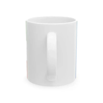 Flag of Equatorial Guinea (Equatorial Guinea) White Coffee Mug - Go Mug Yourself