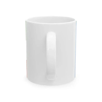 Flag of Equatorial Guinea without coat of arms (Equatorial Guinea) White Coffee Mug - Go Mug Yourself
