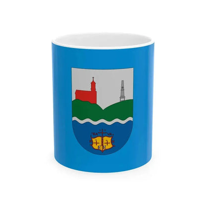 Flag of Ercsi (Hungary) White Coffee Mug 11oz - Go Mug Yourself
