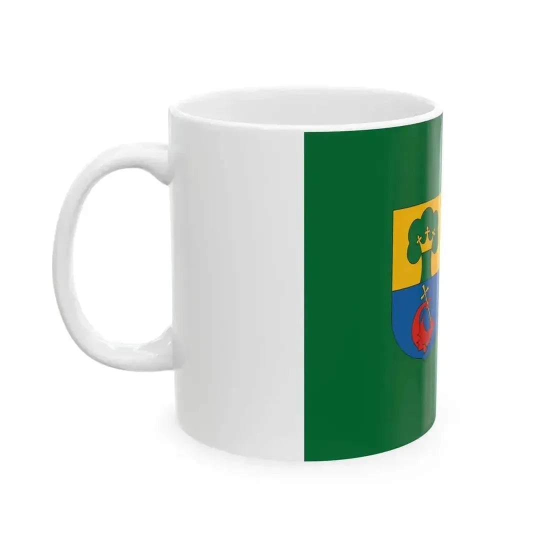Flag of Erd 1997-2012 (Hungary) White Coffee Mug - Go Mug Yourself