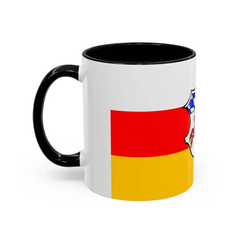 Flag of Erding Germany - Accent Coffee Mug - Go Mug Yourself
