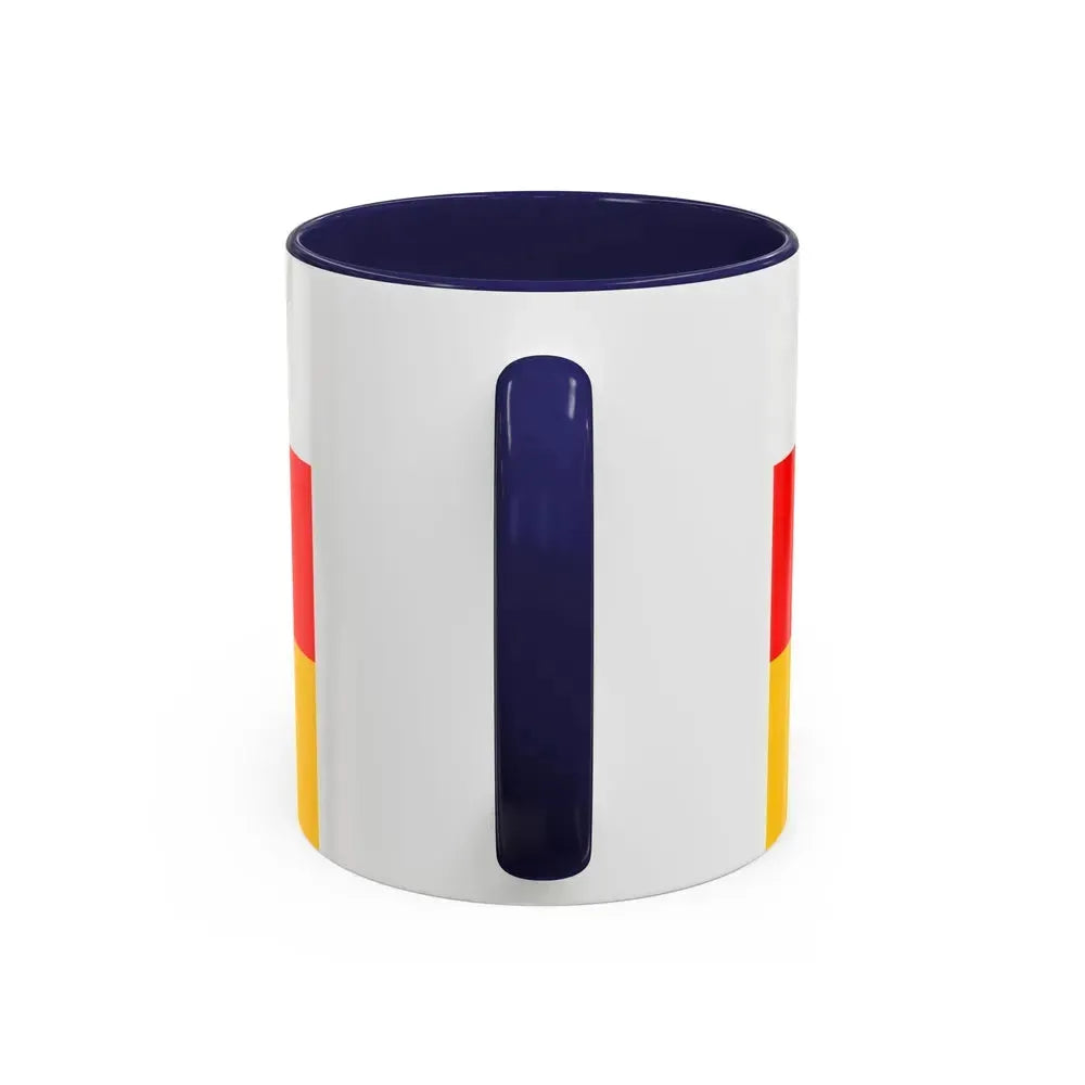 Flag of Erding Germany - Accent Coffee Mug - Go Mug Yourself