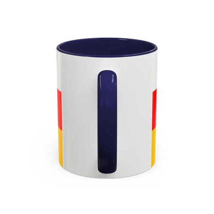 Flag of Erding Germany - Accent Coffee Mug - Go Mug Yourself
