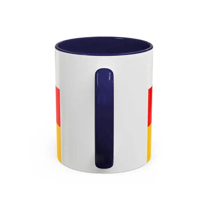 Flag of Erding Germany - Accent Coffee Mug - Go Mug Yourself