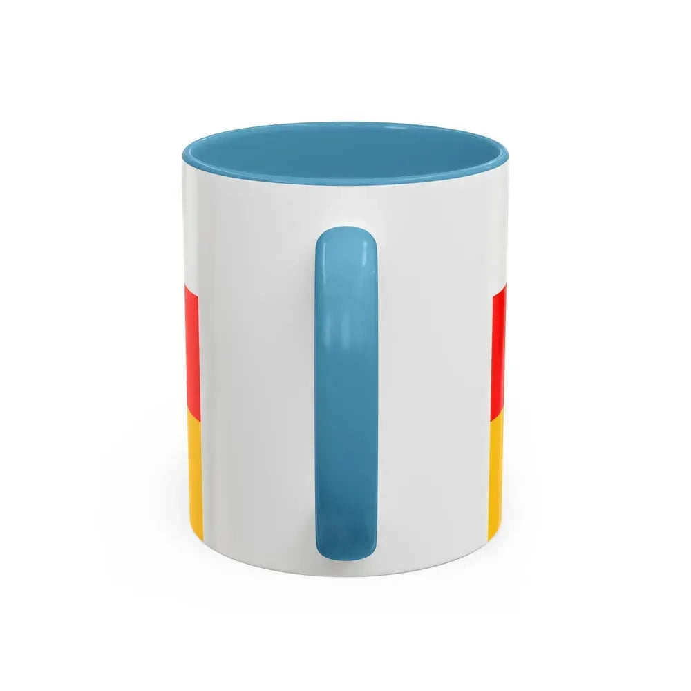 Flag of Erding Germany - Accent Coffee Mug - Go Mug Yourself