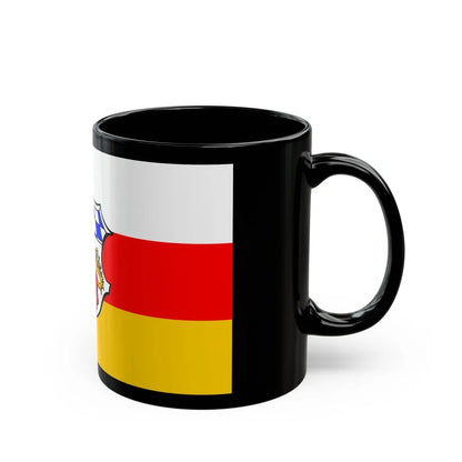 Flag of Erding Germany - Black Coffee Mug-Go Mug Yourself