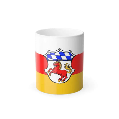 Flag of Erding Germany - Color Changing Coffee Mug 11oz - Go Mug Yourself