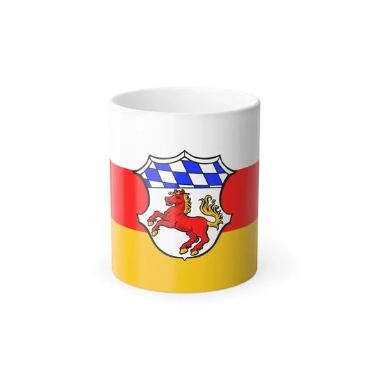 Flag of Erding Germany - Color Changing Coffee Mug 11oz - Go Mug Yourself