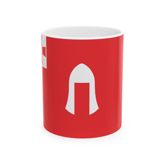 Flag of Eredvi municipality (Georgia) White Coffee Mug-11oz-Go Mug Yourself
