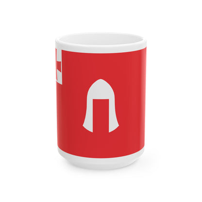 Flag of Eredvi municipality (Georgia) White Coffee Mug-15oz-Go Mug Yourself