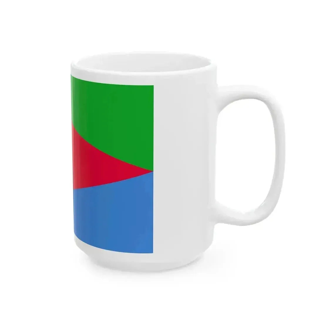 Flag of Eritrea 1993-1995 (Eritrea) White Coffee Mug - Go Mug Yourself