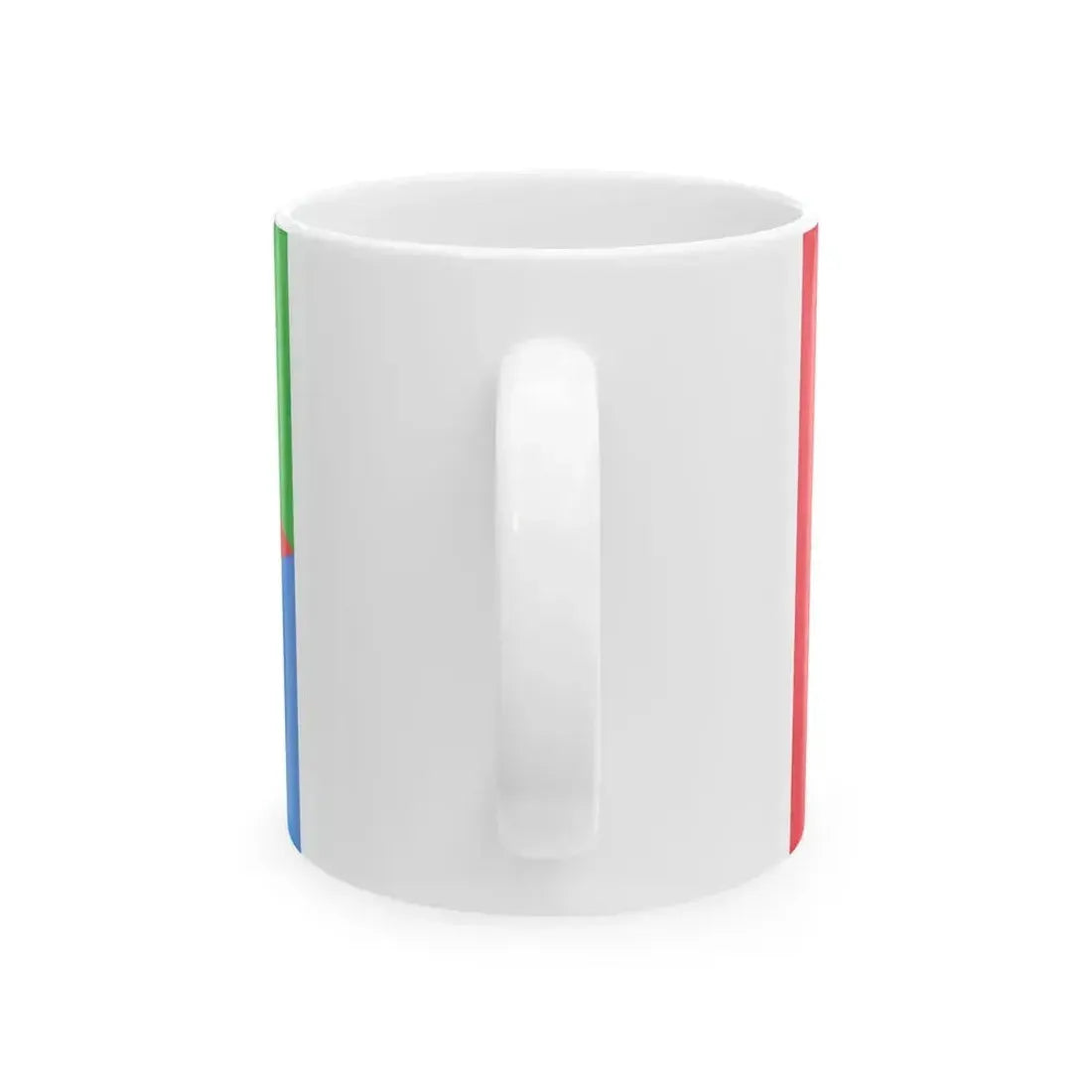 Flag of Eritrea 3-2 (Eritrea) White Coffee Mug - Go Mug Yourself