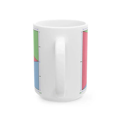 Flag of Eritrea construction sheet (Eritrea) White Coffee Mug - Go Mug Yourself