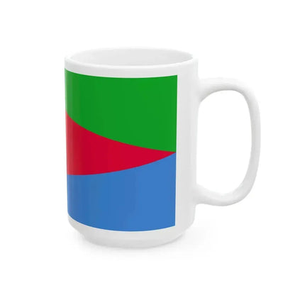 Flag of Eritrea variant (Eritrea) White Coffee Mug - Go Mug Yourself