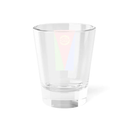 Flag of Eritrea vertical (Eritrea) Shot Glass 1.5oz - Go Mug Yourself