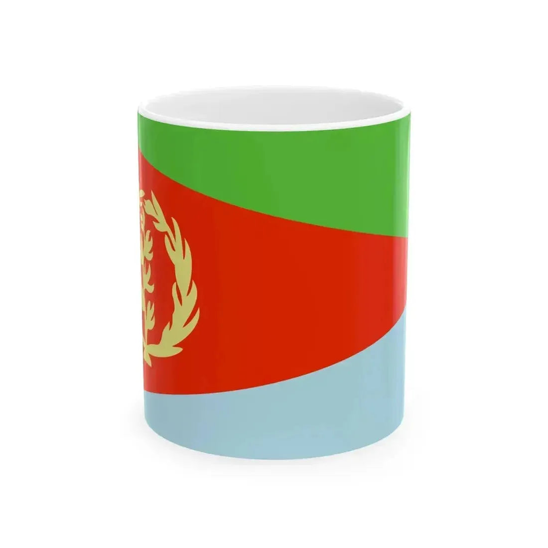 Flag of Eritrea WFB 2000 (Eritrea) White Coffee Mug 11oz - Go Mug Yourself