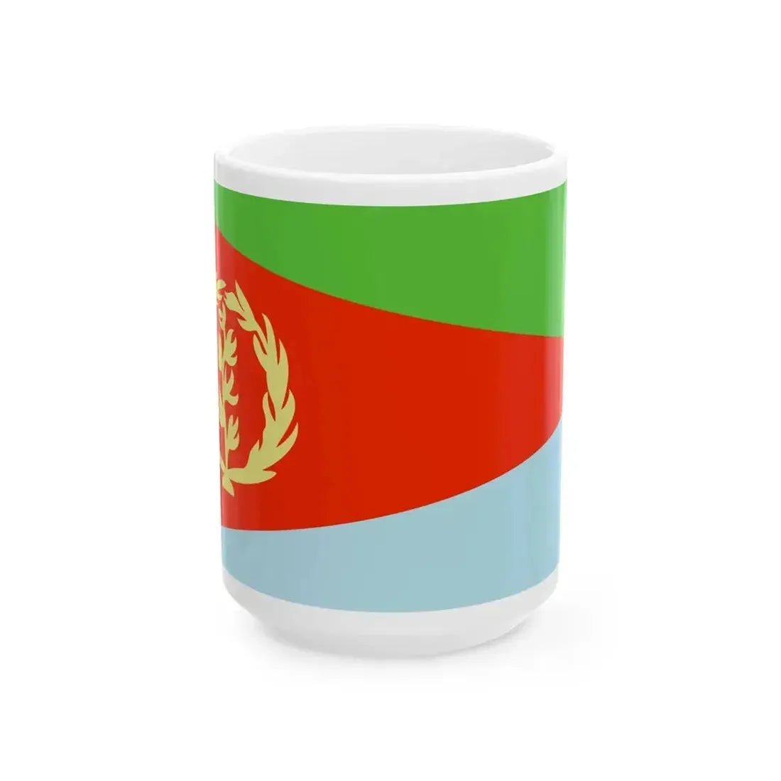 Flag of Eritrea WFB 2000 (Eritrea) White Coffee Mug 15oz - Go Mug Yourself
